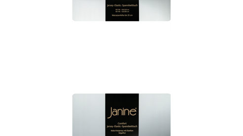 Spannbettlaken Janine® aus Stoff in Weiß Janine® Spannbettlaken Weiß - ca. 150 x 200 cm