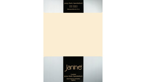 Spannbettlaken Janine® aus Stoff in Offwhite Janine® Spannbettlaken Leinen - ca. 150 x 200 cm