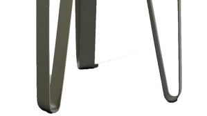 Couchtisch M2 kollektion aus Metall in Grün Couchtisch Emil 1 Grün - ca. 40 x 50 cm