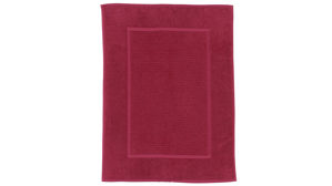 Badematte / Badeteppich Interliving aus Naturfaser in Pink Interliving Handtuch Serie 9108 - Badvorleger pinke Baumwolle  - ca. 60 x 80 cm