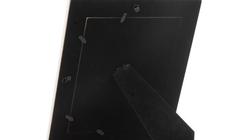 Bilderrahmen Jolipa aus Stoff in Beige Bilderrahmen Dita beiger Velours - ca. 28 x 33 cm