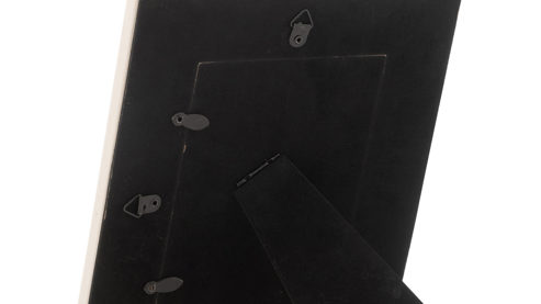 Bilderrahmen Jolipa aus Stoff in Beige Bilderrahmen Dita beiger Velours - ca. 18 x 23 cm