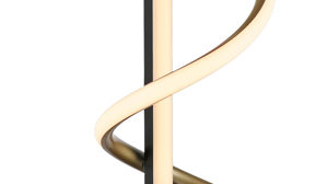 Tischleuchte Just light. (leuchtendirekt) aus Metall in Schwarz JUST LIGHT. Tischleuchte Emanda Schwarz & Gold - Höhe ca. 44 cm