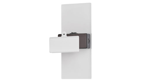 Wandleuchte Fh lighting aus Glas Metall in Schwarz FH LIGHTING Akku Leuchten Serie Magnetic schwarzes Metall & weißes Acrylglas - ca. 10 x 23 cm