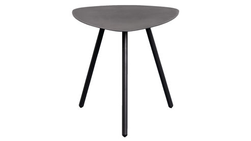 Beistelltisch M2 kollektion aus Metall in Anthrazit Beistelltisch Mira 2 Anthrazit - ca. 50 x 50 cm