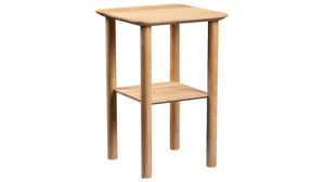 Beistelltisch M2 kollektion aus Holz in Holzfarben Beistelltisch Dill 1 Wildeiche - ca. 40 x 40 cm