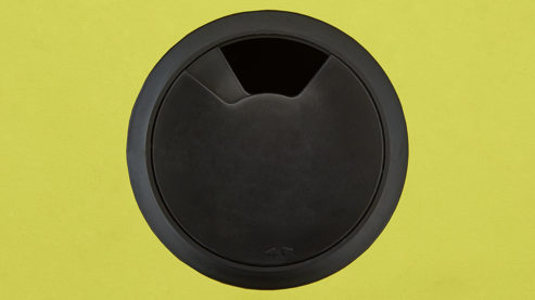 Eckschreibtisch Möbel rudolf aus Holz in Dunkelgrau Jugendzimmer Serie ZE 1 - Eckschreibtisch Schiefergrau & Apfelgrün - Stellfläche ca. 160 x 128 cm