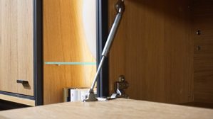 Wohnwand Schröder wohnmöbel aus Aluminium Furnier Glas Holz in Holzfarben SCHRÖDER WOHNMÖBEL Kitzalm Alpenglück - Wohnwand, Wohnkombination K002 Alteiche natur, Akzent Spalteiche natur, Breite ca. 310 cm