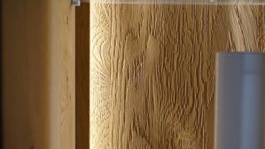 Wohnwand Schröder wohnmöbel aus Aluminium Furnier Glas Holz in Holzfarben SCHRÖDER WOHNMÖBEL Kitzalm Alpenglück - Wohnwand, Wohnkombination K002 Alteiche natur, Akzent Spalteiche natur, Breite ca. 310 cm