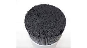 Messerblock Kela | keck & lang aus Kunststoff in Grau Messerblock Acida mit fünf Messern grauer Kunststoff - Höhe ca. 35 cm