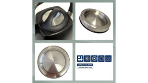 Wasserkessel Kela | keck & lang aus Metall in Schwarz Wasserkessel Schwarz - ca. 22 x 25 cm