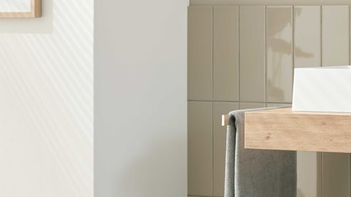 Handtuchhalter Interliving aus Metall in Chrom Interliving Bad Serie 7490 – Handtuchhalter verchromtes Metall