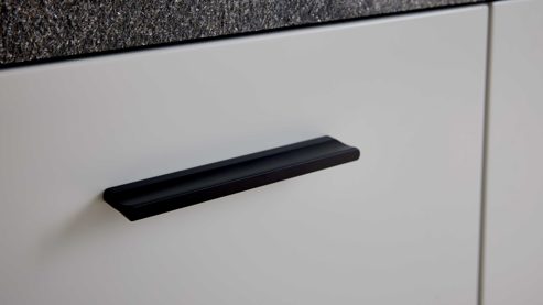 Garderoben-Set Interliving aus Holz in Weiß Interliving Garderoben Serie 6013 - Set 83 Sahara Creme & Granitfurnier - vierteilig