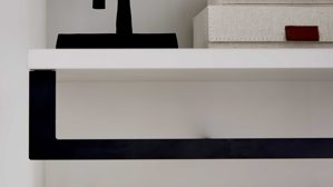 Garderoben-Set Interliving aus Holz in Weiß Interliving Garderoben Serie 6013 - GarderobenSet Sahara Creme & Granitfurnier - vierteilig