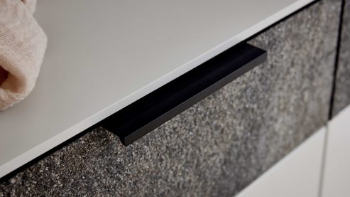 Garderoben-Set Interliving aus Holz in Weiß Interliving Garderoben Serie 6013 - Garderobenkombination Sahara Creme & Granitfurnier - vierteilig