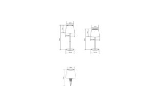 Tischleuchte Globo lighting aus Kunststoff Metall in Schwarz GLOBO LED-Tischleuchte Vannie I - 3 in 1 Akku-Leuchte schwarzes Metall - Höhe ca. 35,5 cm