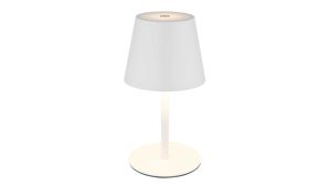 Tischleuchte Globo lighting aus Kunststoff Metall in Weiß GLOBO LED-Tischleuchte Vannie I - 3 in 1 Akku-Leuchte weisses Metall - Höhe ca. 35,5 cm