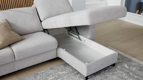 Funktion Interliving aus Metall in Transparent Interliving Sofa Serie 4700 - Aufklappfunktion für Canapes