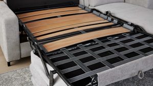 Lattenrost Interliving aus Holz in Holzfarben Interliving Schlafsofa Serie 4700 - Lattenrahmen Federholzleisten