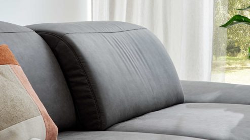 Funktion Interliving aus Metall in Transparent Interliving Sofa Serie 4460 - Sitztiefenverstellung manuell