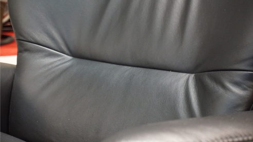 Relaxsessel Ekornes aus Aluminium Holz Leder in Schwarz Aluminium Stressless Rome M Star - Relaxsessel und Hocker Leder Paloma 094 black 19, Gestell Star 40 Alu