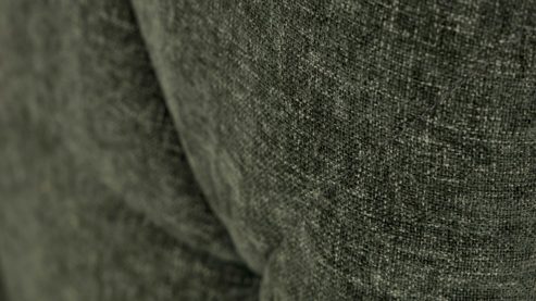 Boxspringbett Interliving aus Stoff in Grün Interliving Boxspringbett Serie 1420 moosgrüne Chenille Toni & schwarze Holzfüße - Liegefläche ca. 180 x 200 cm