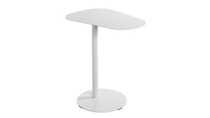 Beistelltisch Haku aus Metall in Weiß Beistelltisch Höhe ca. 60 cm - Weiß