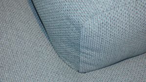 Sofa Freistil aus Stoff in Türkis ROLF BENZ freistil 187 Polstergarnitur Eckgarnitur Stoff 4071 pastelltürkis, ca. 300 x 185 cm, Füsse Kunststoff