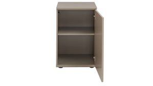 Sideboard Interliving aus Holz in Grau Interliving Wohnzimmer Serie 2031 - Sideboard Grau & Risseiche - zwei Türen, zwei Schubladen, Breite ca. 180 cm