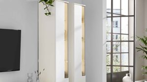 Möbelbeleuchtung Interliving aus Kunststoff in Weiß Interliving Wohnzimmer Serie 2031 - LED-Beleuchtung ZLN645 Breite ca. 45 cm - sechsteilig