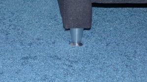 3-2+1 COMFORT SMART aus Leder in Anthrazit Carina Polstergarnitur Primus 3-2-1 Dreisitzer, Zweisitzer, Sessel Stoff anthrazit – Metallfuss - hoher Rücken