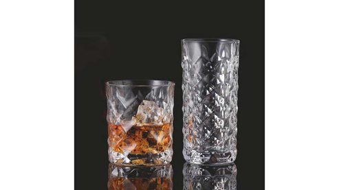 Longdrinkglas-Set Bohemia cristal aus Kristallglas in Transparent BOHEMIA Cristal 6er Set Longdrinkbecher Nelson BAR Selection 6x Kristallglas – ca. 330 ml