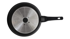 Bratpfanne Elo® aus Metall in Schwarz ELO® Schmorpfanne Siloncast Aluguss – Durchmesser ca. 24 cm