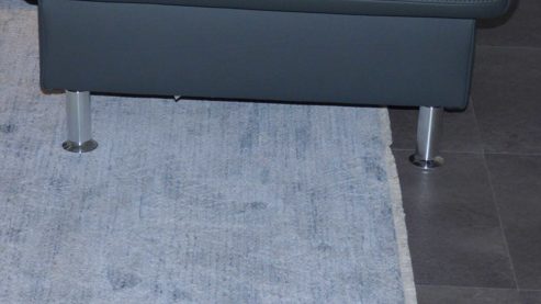 Ecksofa modulmaster aus Leder Metall in Anthrazit Modulmaster MM-PN1080 Polstergarnitur - anthrazitfarbenes Leder Torro & Metallfüße – Stellfläche ca. 200 x 305 x 168-204 cm