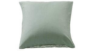 Bettwäsche-Set Interliving aus Stoff in Hellgrün Interliving Bettwäsche Serie 9131 floral salbeigrüner & salbeigrüner Baumwollsatin - ca. 135 x 200 cm