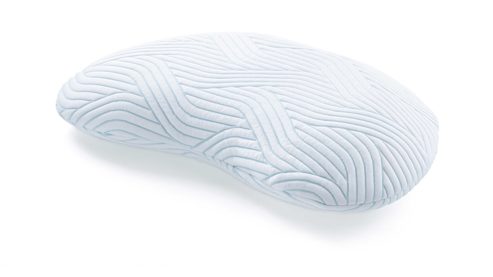 Kissen Tempur aus Kunstfaser in Weiß TEMPUR Curve SmartCool Schlafkissen, Kissen 83300315 Grösse S, ergonomisches Schlafkissen