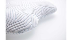 Kissen Tempur aus Kunstfaser in Weiß TEMPUR Curve SmartCool Schlafkissen, Kissen 83300316 Grösse M, ergonomisches Schlafkissen