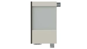 Möbelbeleuchtung Interliving aus Holz in Weiß Interliving Schlafzimmer Serie 1033 – Komplettzimmer mit Beleuchtung weißes Glas & Holz