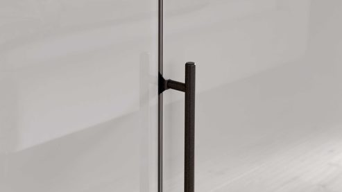 Kleiderschrank Interliving aus Holz in Hellgrau Interliving Kleiderschrank Serie 1205 – Kleiderschrank CJ3 inklusive Beleuchtung Kieselgrau & Schiefer – sechs Türen, Breite ca. 300 cm