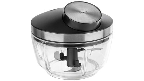 Küchenhelfer Gefu aus Kunststoff Metall in Schwarz Silber GEFU Multizerkleinerer ZIZO mit Seilzug Schwarz, Silber