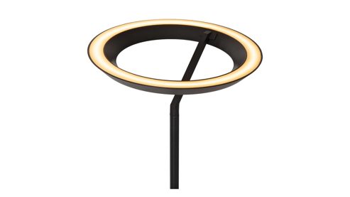 Stehleuchte Lucide aus Metall in Schwarz LUCIDE Stehleuchte CELESTE, dimmbare Stehlampe schwarzes Metall - Höhe ca. 174 cm