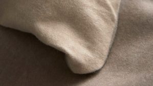 Bettwäsche-Set Interliving aus Stoff in Beige Interliving Bettwäsche Serie 9118 - Biberbettwäsche Creme & Cappuccino - ca. 80 x 80 cm und 135 x 200 cm