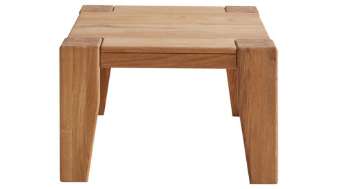 Couchtisch WOODS & TRENDS aus Holz in Holzfarben WOODS & TRENDS Programm Loft - Couchtisch Eiche natur - ca. 70 x 70 cm