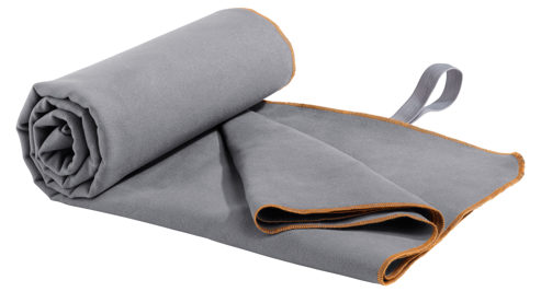 Strandhandtuch Cosima aus Mikrofaser in Grau Strandhandtuch Aida Grau – ca. 100 x 200 cm